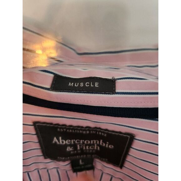 Abercrombie & Fitch Size Large Long Sleeve Shirt Nice Quality Shirt - Picture 2 of 4